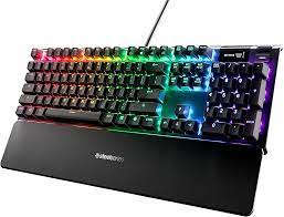 SteelSeries Apex 5 Gaming Keyboard, US Layout, Wired, Black