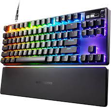 SteelSeries Gaming Keyboard Apex Pro TKL (2023), RGB LED light, US, Black, Wireless