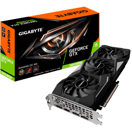 <font color="red"><b>SUPERHIND </b></font> <br>Gigabyte GeForce GTX 1660 Super OC 6GB DDR6